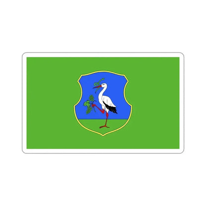 Flag of Heves County Hungary STICKER Vinyl Die-Cut Decal - The Sticker Space