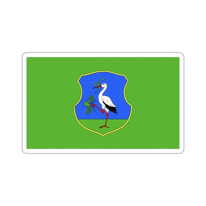 Flag of Heves County Hungary STICKER Vinyl Die-Cut Decal - The Sticker Space