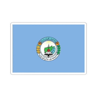 Flag of Hezbe Wahdat (Afghanistan) STICKER Vinyl Kiss-Cut Decal 4 Inch White - The Sticker Space