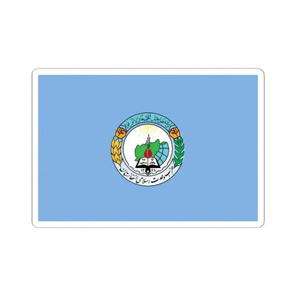 Flag of Hezbe Wahdat (Afghanistan) STICKER Vinyl Kiss-Cut Decal 6 Inch White - The Sticker Space