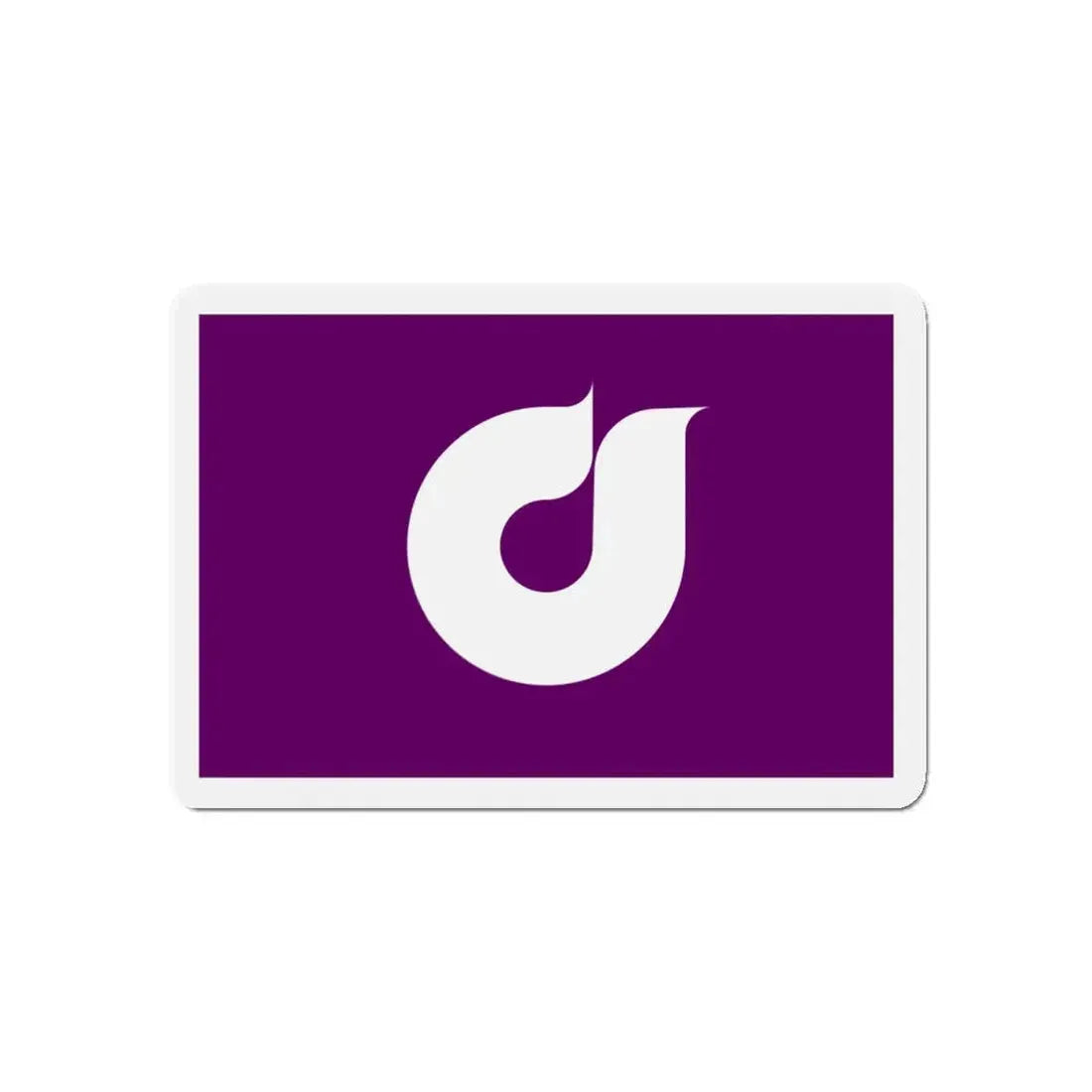 Flag of Higashikurume Tokyo Japan - Refrigerator Magnet 5 Inch - The Sticker Space