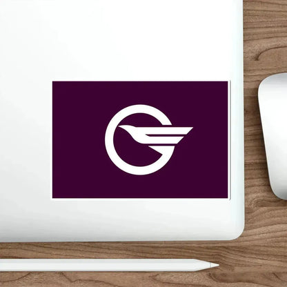 Flag of Higashimurayama Tokyo Japan STICKER Vinyl Die-Cut Decal - The Sticker Space