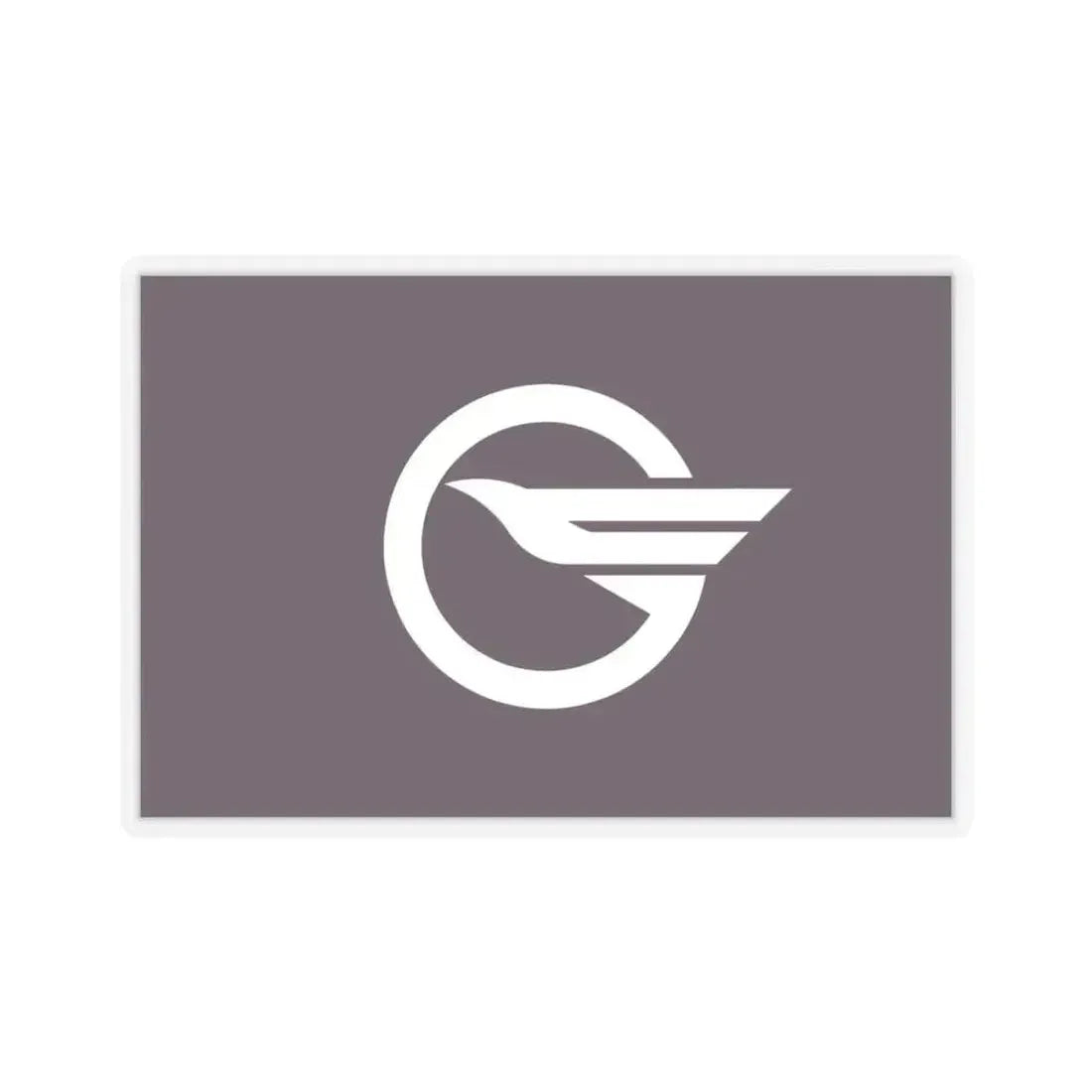 Flag of Higashimurayama Tokyo Japan - STICKER Vinyl Kiss-Cut Decal 3 Inch Transparent - The Sticker Space