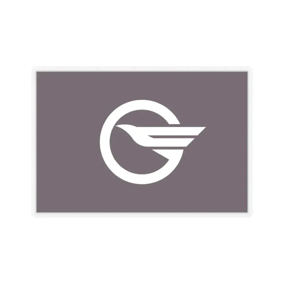 Flag of Higashimurayama Tokyo Japan - STICKER Vinyl Kiss-Cut Decal 6 Inch Transparent - The Sticker Space