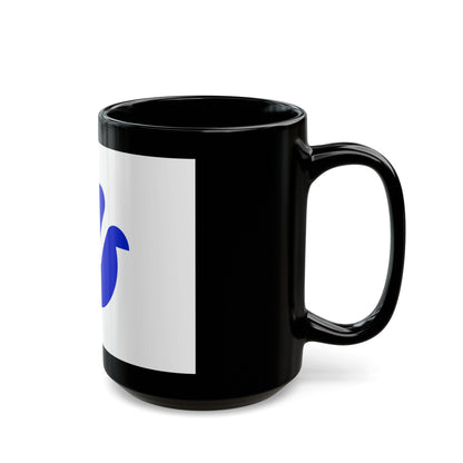 Flag of Higashiosaka Osaka Japan - Black Coffee Mug-The Sticker Space