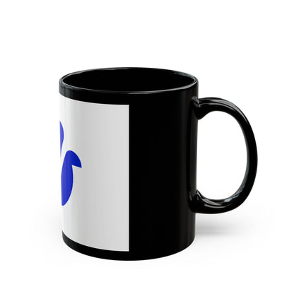 Flag of Higashiosaka Osaka Japan - Black Coffee Mug-The Sticker Space