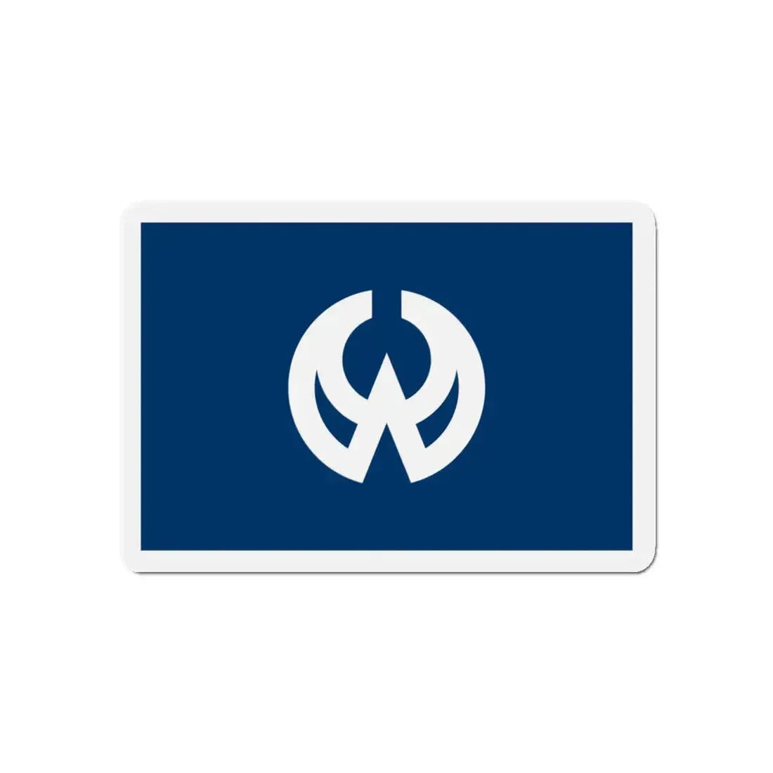 Flag of Higashiyamato Tokyo Japan - Refrigerator Magnet 5 Inch - The Sticker Space