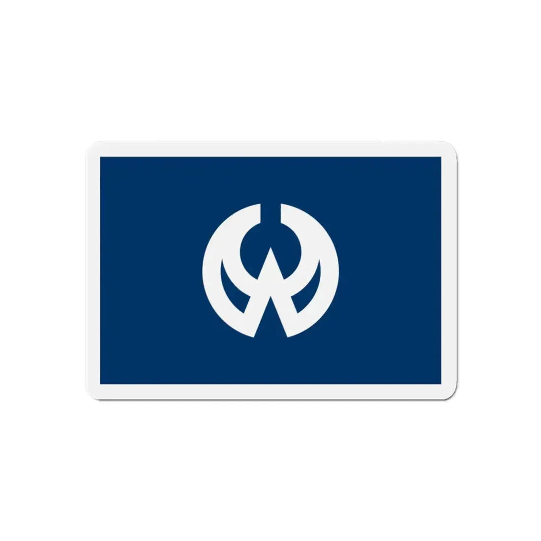 Flag of Higashiyamato Tokyo Japan - Refrigerator Magnet 6 Inch - The Sticker Space