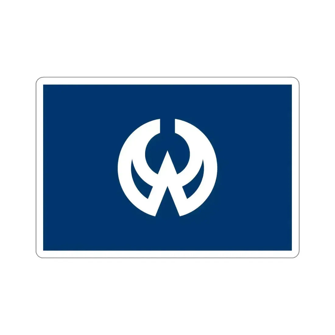 Flag of Higashiyamato Tokyo Japan STICKER Vinyl Die-Cut Decal 5 Inch - The Sticker Space