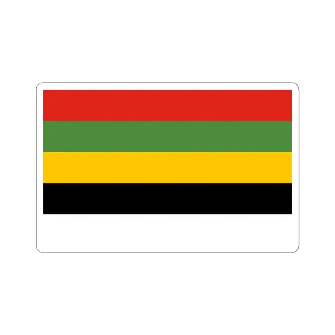 Flag of High-ranking Official of Beiyang Fleet (China) STICKER Vinyl Kiss-Cut Decal 4 Inch White - The Sticker Space