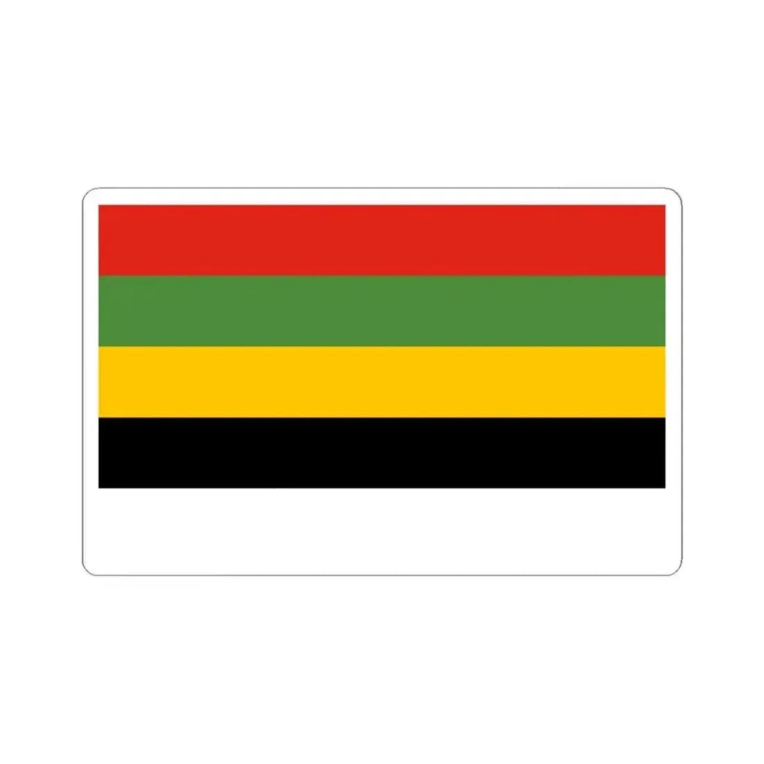 Flag of High-ranking Official of Beiyang Fleet (China) STICKER Vinyl Kiss-Cut Decal 6 Inch White - The Sticker Space