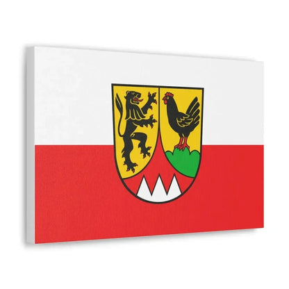 Flag of Hildburghausen Germany - Canvas Wall Art - The Sticker Space