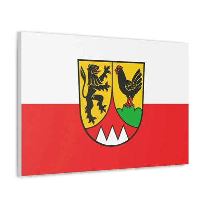 Flag of Hildburghausen Germany - Canvas Wall Art - The Sticker Space