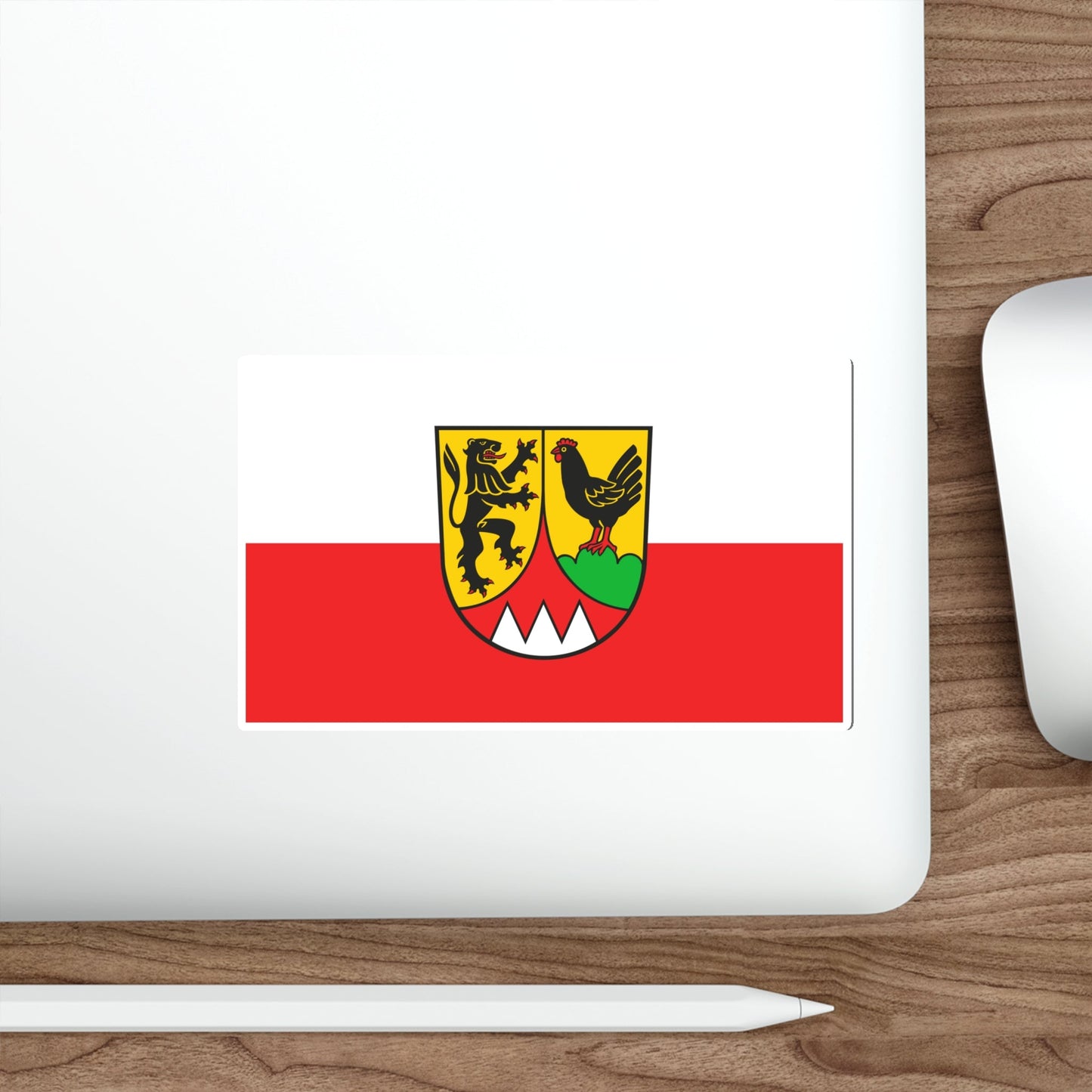 Flag of Hildburghausen Germany STICKER Vinyl Die-Cut Decal-The Sticker Space