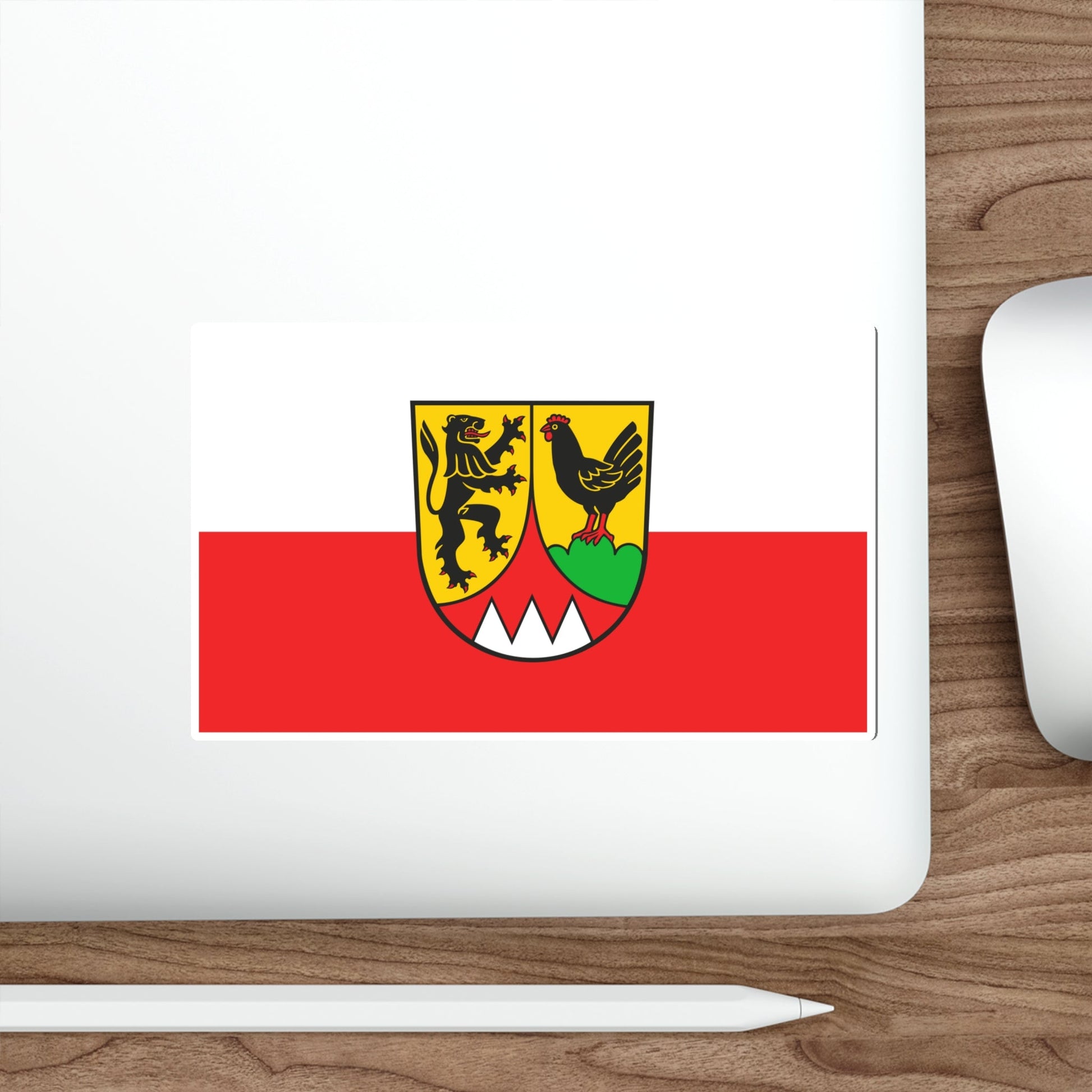 Flag of Hildburghausen Germany STICKER Vinyl Die-Cut Decal-The Sticker Space