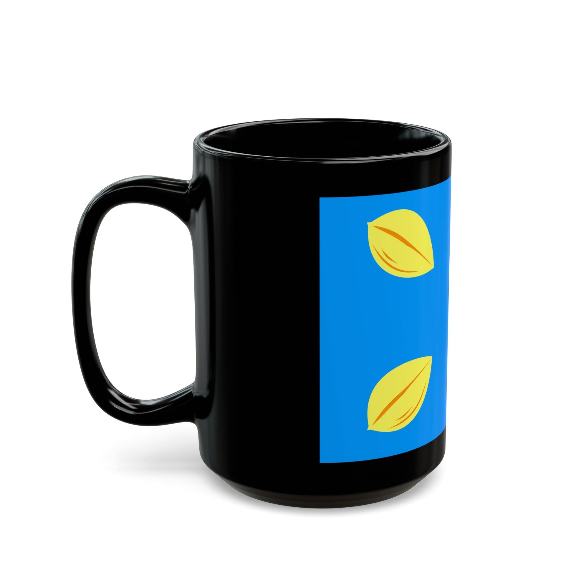 Flag of Hilversum the largest city of the Gooi area Netherlands - Black Coffee Mug-The Sticker Space