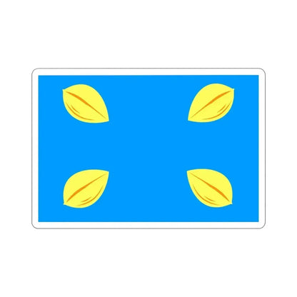 Flag of Hilversum the largest city of the Gooi area Netherlands STICKER Vinyl Die-Cut Decal 2 Inch - The Sticker Space