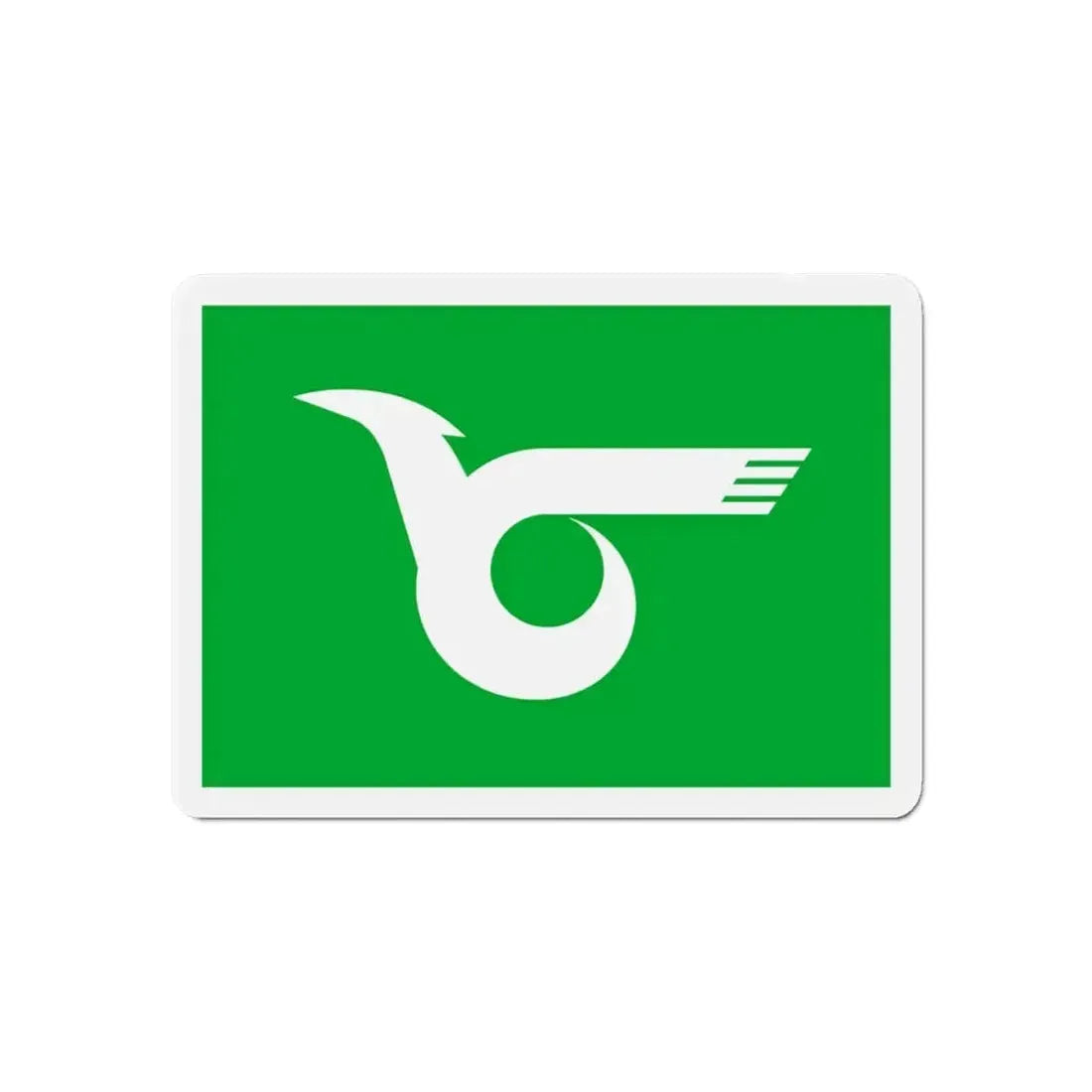 Flag of Himeji Hyogo Japan - Refrigerator Magnet - The Sticker Space