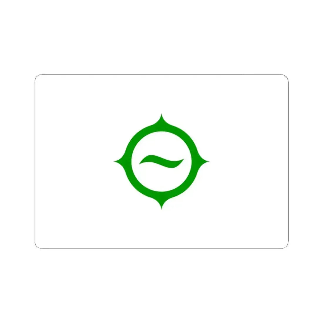 Flag of Hino Tokyo Japan - STICKER Vinyl Kiss-Cut Decal 2 Inch White - The Sticker Space