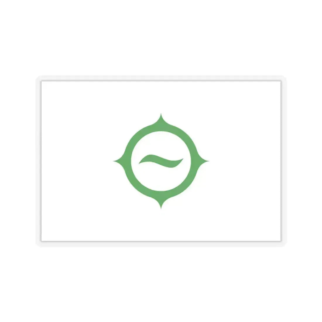 Flag of Hino Tokyo Japan - STICKER Vinyl Kiss-Cut Decal 3 Inch Transparent - The Sticker Space