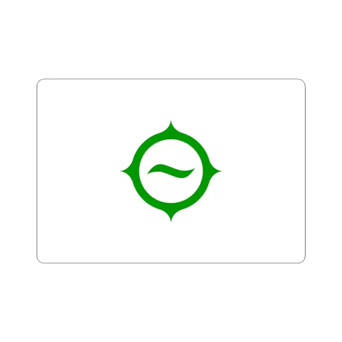 Flag of Hino Tokyo Japan - STICKER Vinyl Kiss-Cut Decal 3 Inch White - The Sticker Space