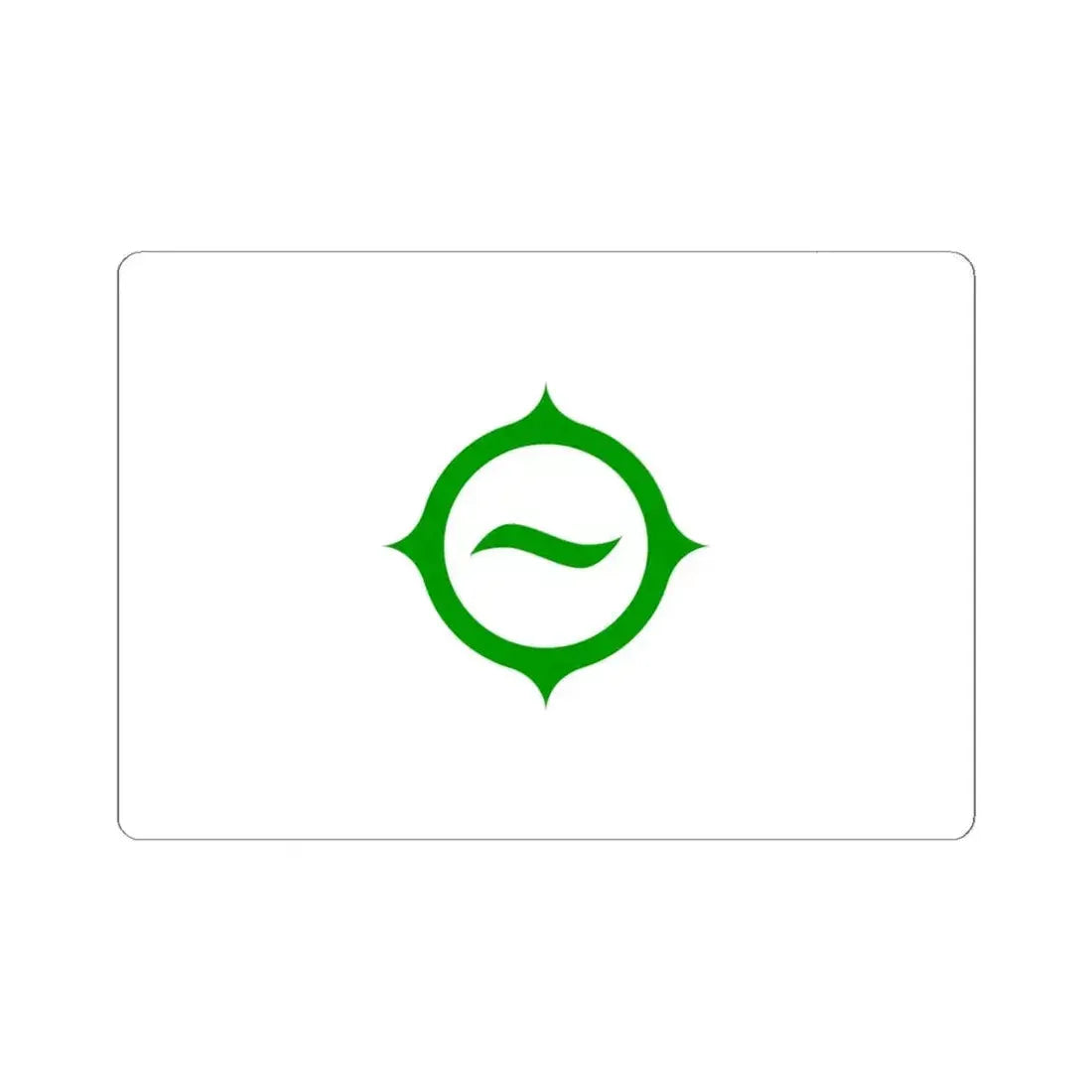 Flag of Hino Tokyo Japan - STICKER Vinyl Kiss-Cut Decal 6 Inch White - The Sticker Space