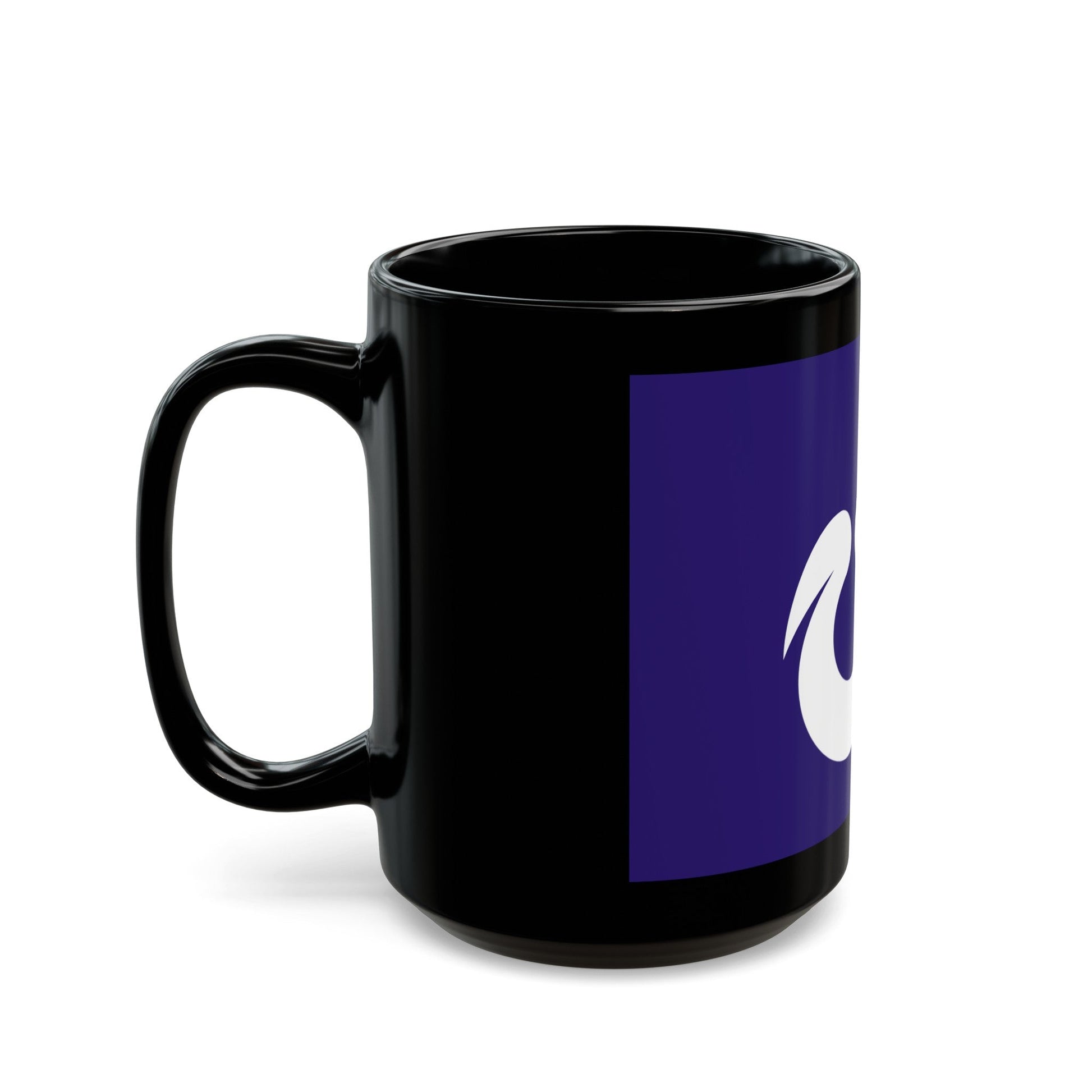 Flag of Hirakata Osaka Japan - Black Coffee Mug-The Sticker Space