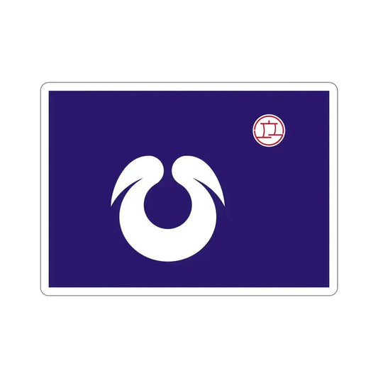 Flag of Hirakata Osaka Japan STICKER Vinyl Die-Cut Decal 6 Inch - The Sticker Space
