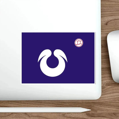 Flag of Hirakata Osaka Japan STICKER Vinyl Die-Cut Decal - The Sticker Space