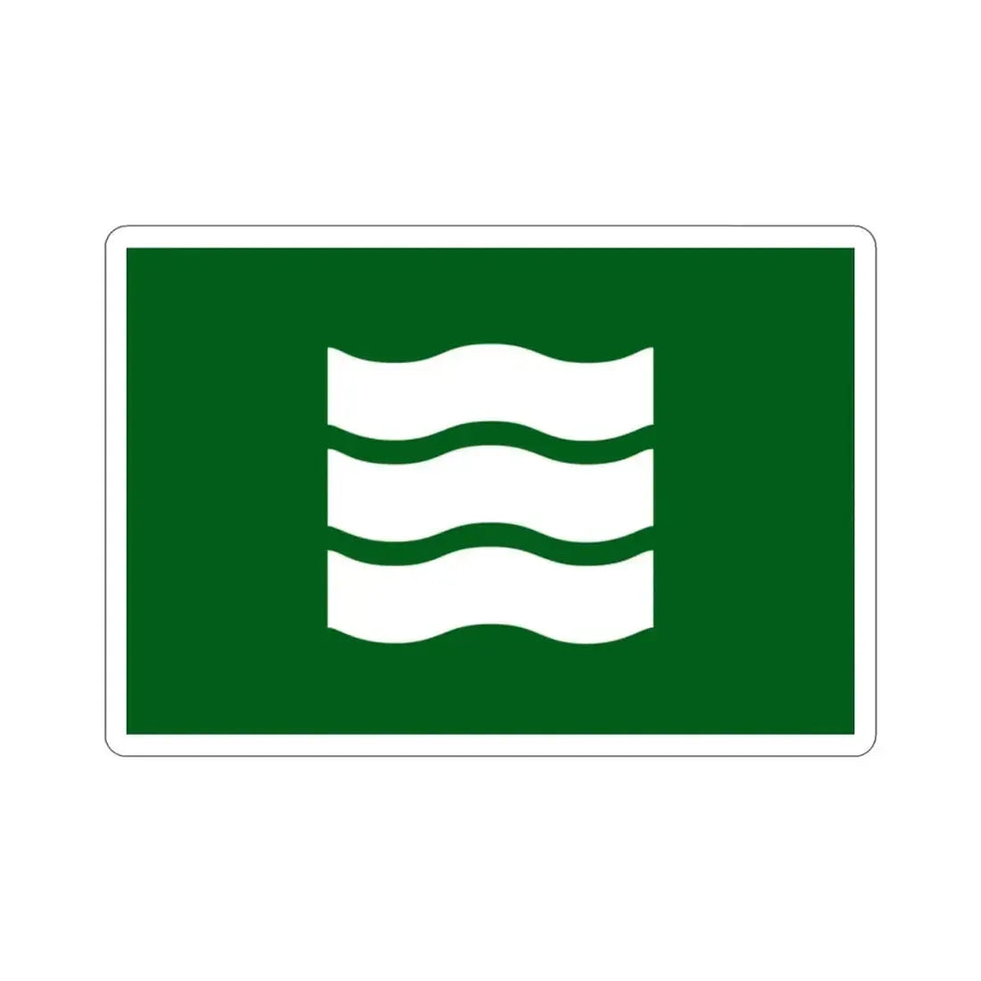 Flag of Hiroshima Hiroshima Japan STICKER Vinyl Die-Cut Decal - The Sticker Space