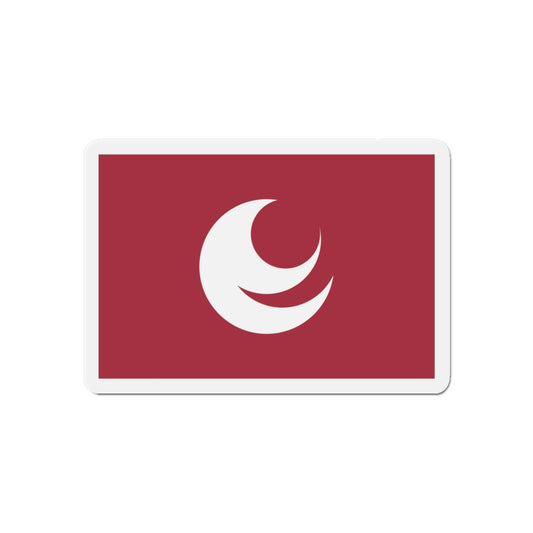 Flag of Hiroshima Prefecture Japan - Die-Cut Magnet-6 × 6"-The Sticker Space