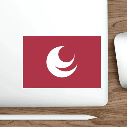 Flag of Hiroshima Prefecture Japan STICKER Vinyl Die-Cut Decal - The Sticker Space