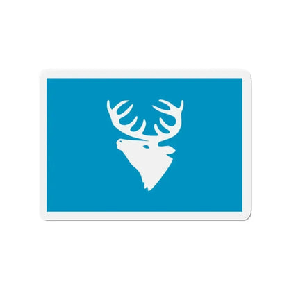 Flag of Hitra Trøndelag Norway - Refrigerator Magnet - The Sticker Space