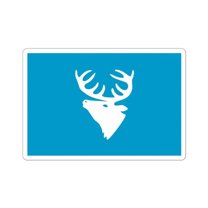 Flag of Hitra Trøndelag Norway STICKER Vinyl Die-Cut Decal 4 Inch - The Sticker Space