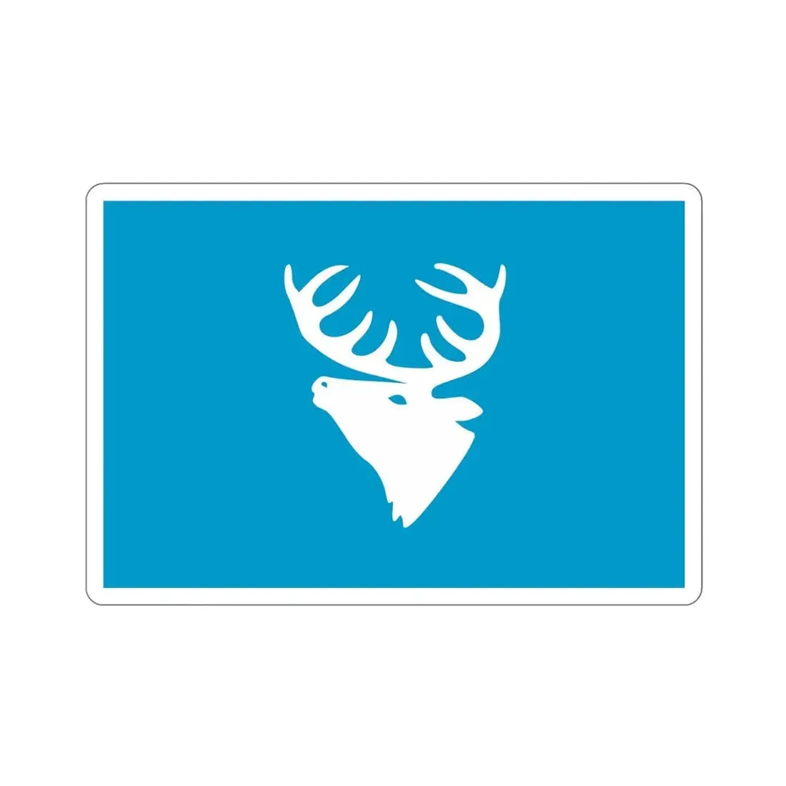 Flag of Hitra Trøndelag Norway STICKER Vinyl Die-Cut Decal 6 Inch - The Sticker Space