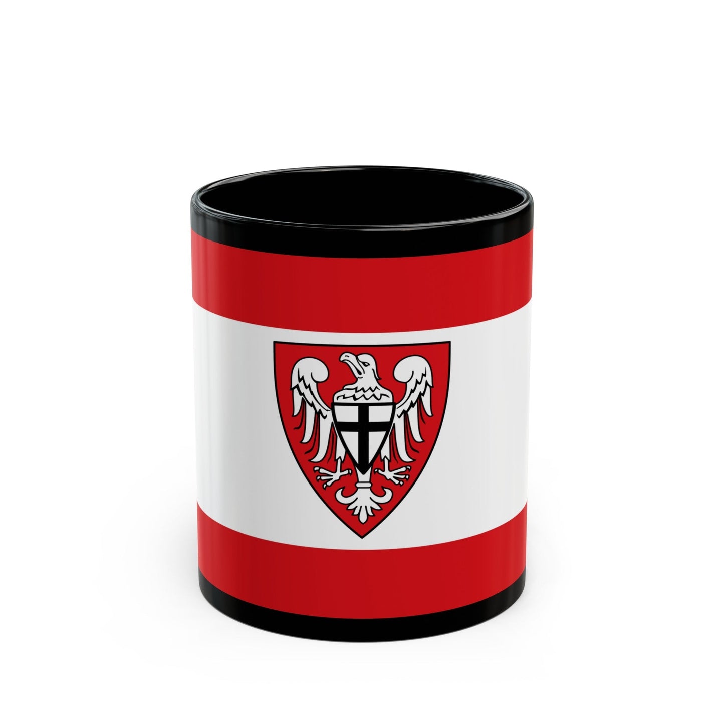 Flag of Hochsauerlandkreis Germany - Black Coffee Mug-11oz-The Sticker Space