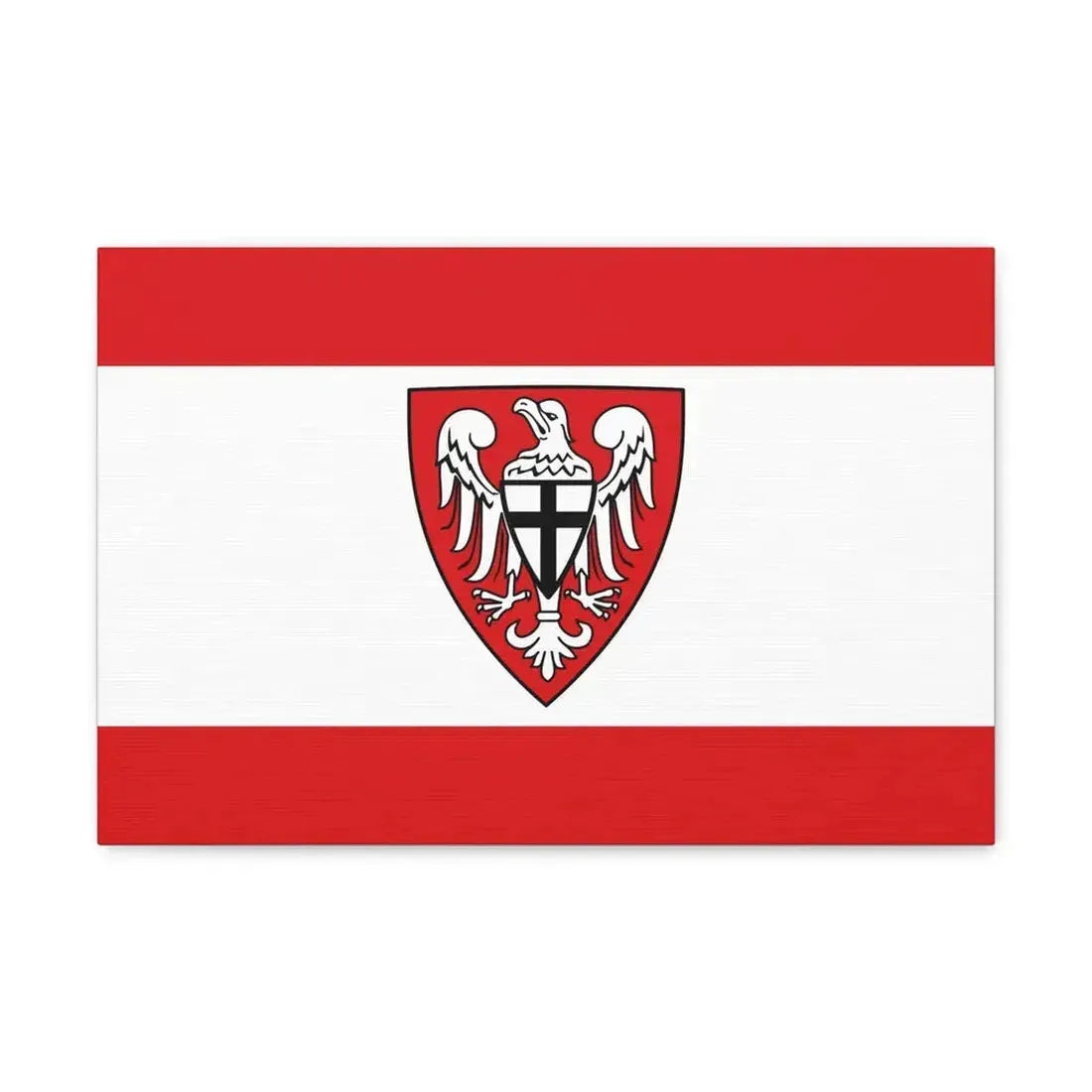 Flag of Hochsauerlandkreis Germany - Canvas Wall Art 18″ x 12″ 1.25" - The Sticker Space