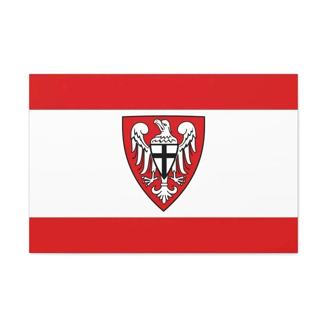 Flag of Hochsauerlandkreis Germany - Canvas Wall Art 30" x 20" 1.25" - The Sticker Space