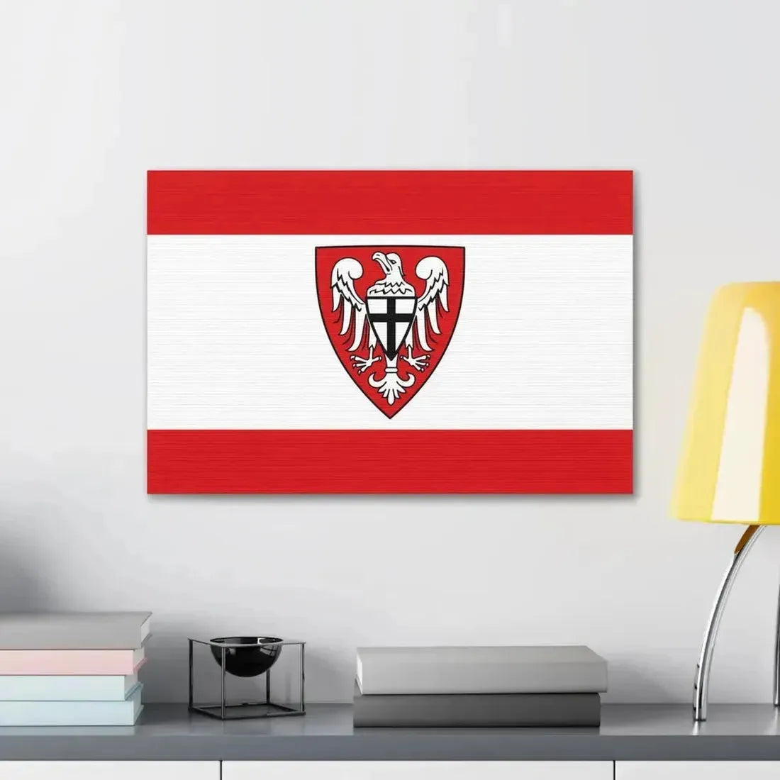 Flag of Hochsauerlandkreis Germany - Canvas Wall Art - The Sticker Space