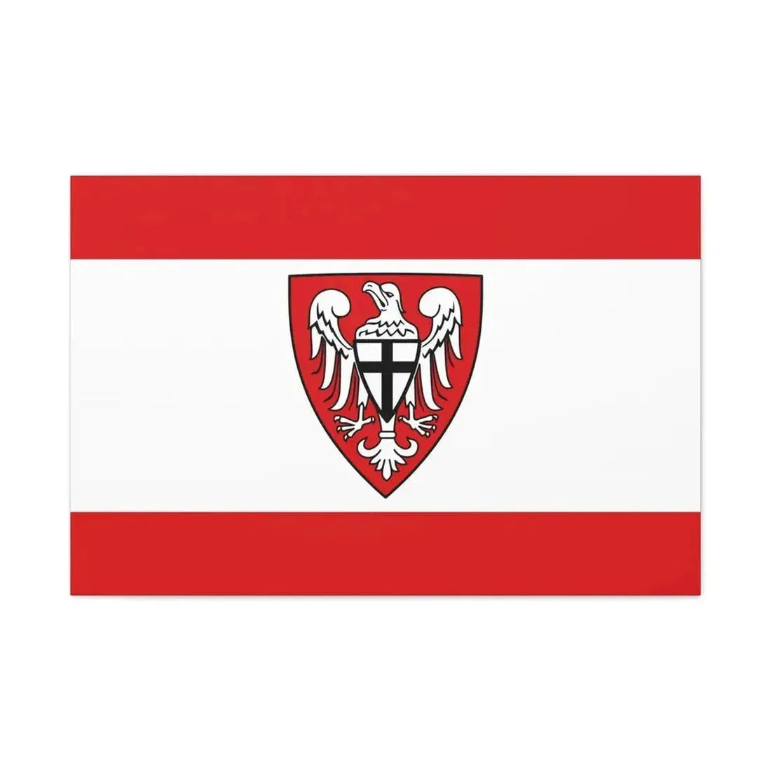 Flag of Hochsauerlandkreis Germany - Canvas Wall Art - The Sticker Space