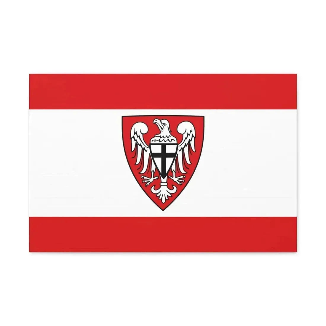 Flag of Hochsauerlandkreis Germany - Canvas Wall Art - The Sticker Space