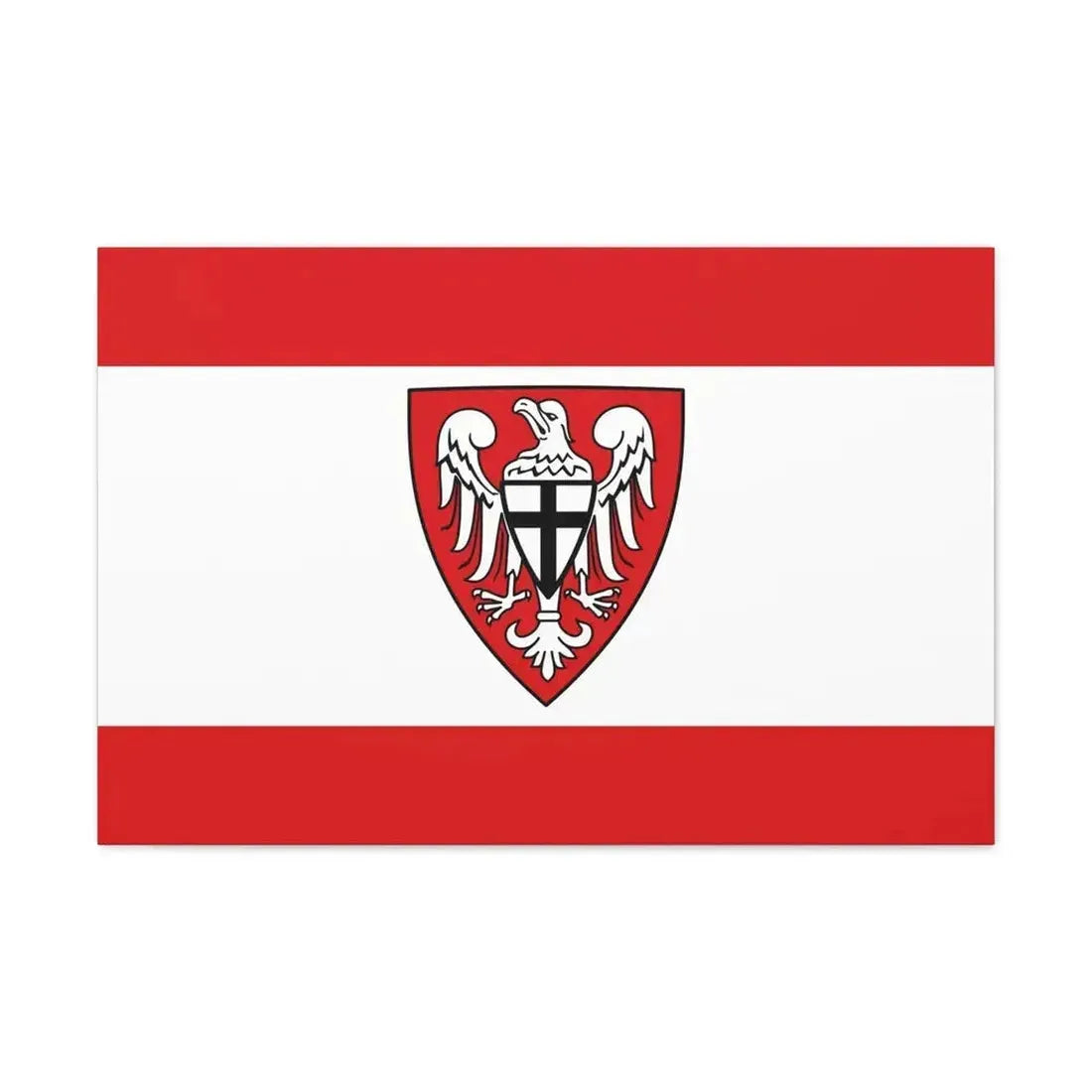 Flag of Hochsauerlandkreis Germany - Canvas Wall Art - The Sticker Space