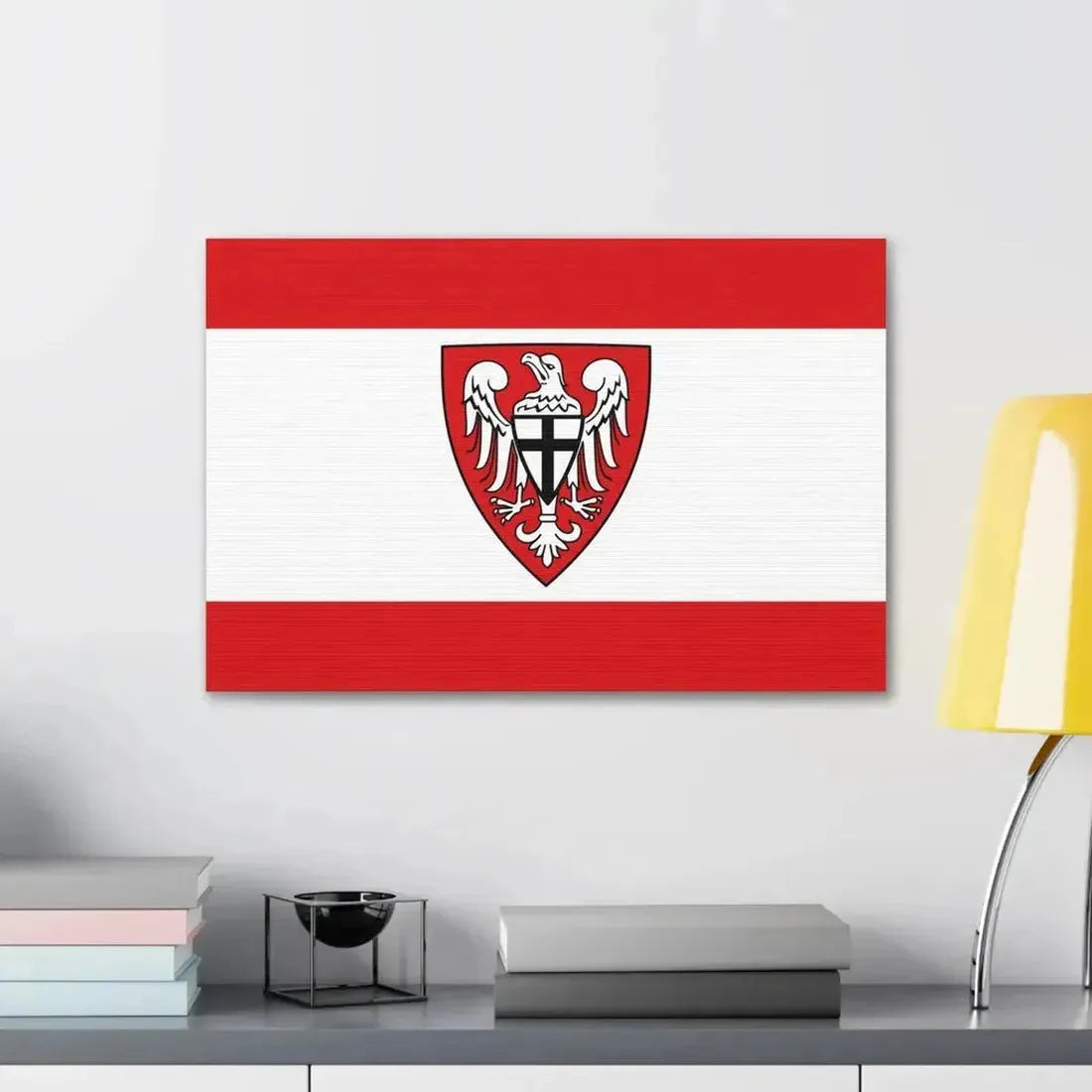 Flag of Hochsauerlandkreis Germany - Canvas Wall Art - The Sticker Space