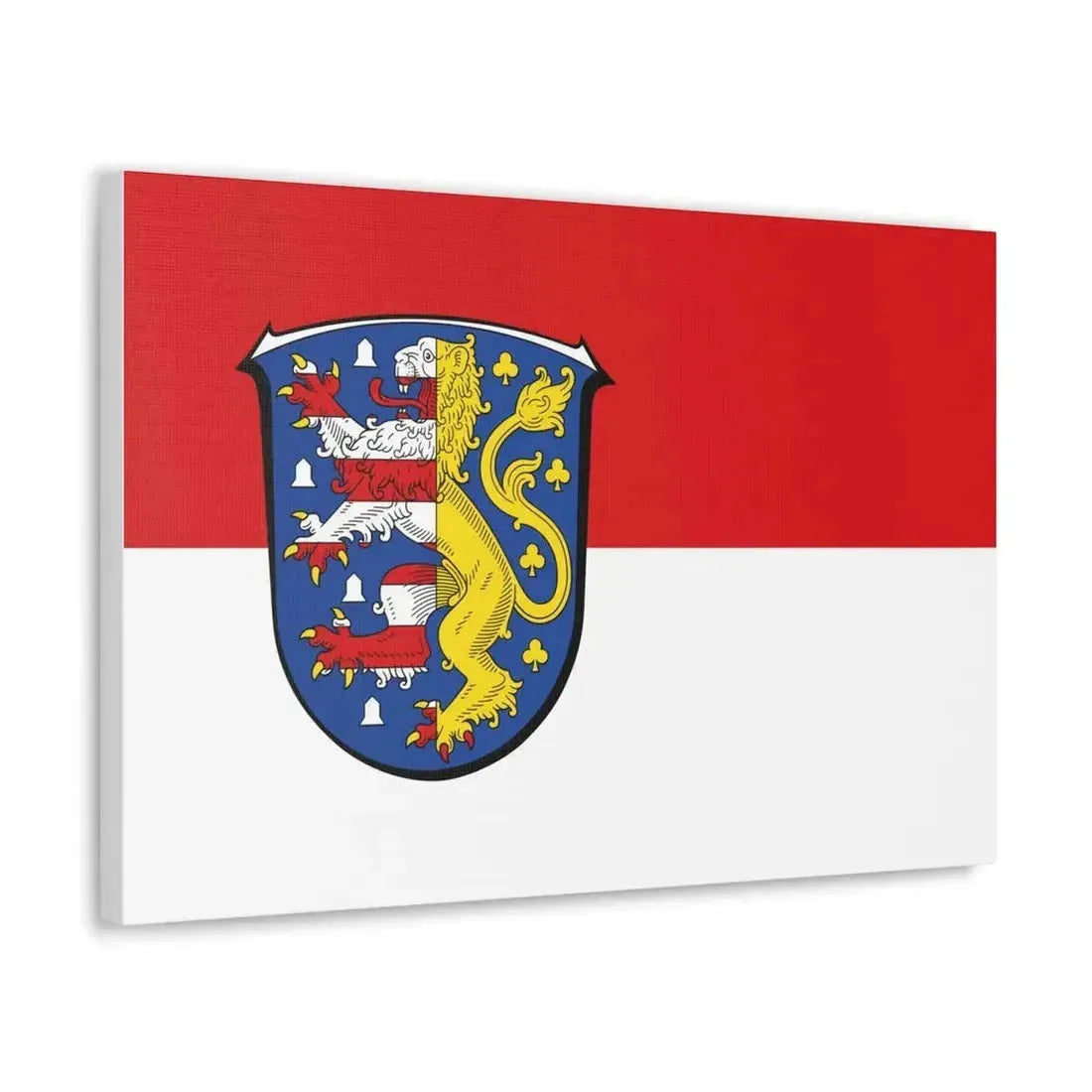 Flag of Hochtaunuskreis Germany - Canvas Wall Art - The Sticker Space