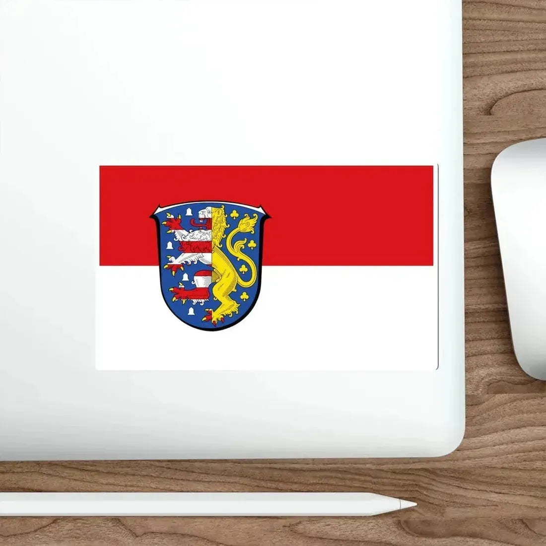 Flag of Hochtaunuskreis Germany STICKER Vinyl Die-Cut Decal - The Sticker Space