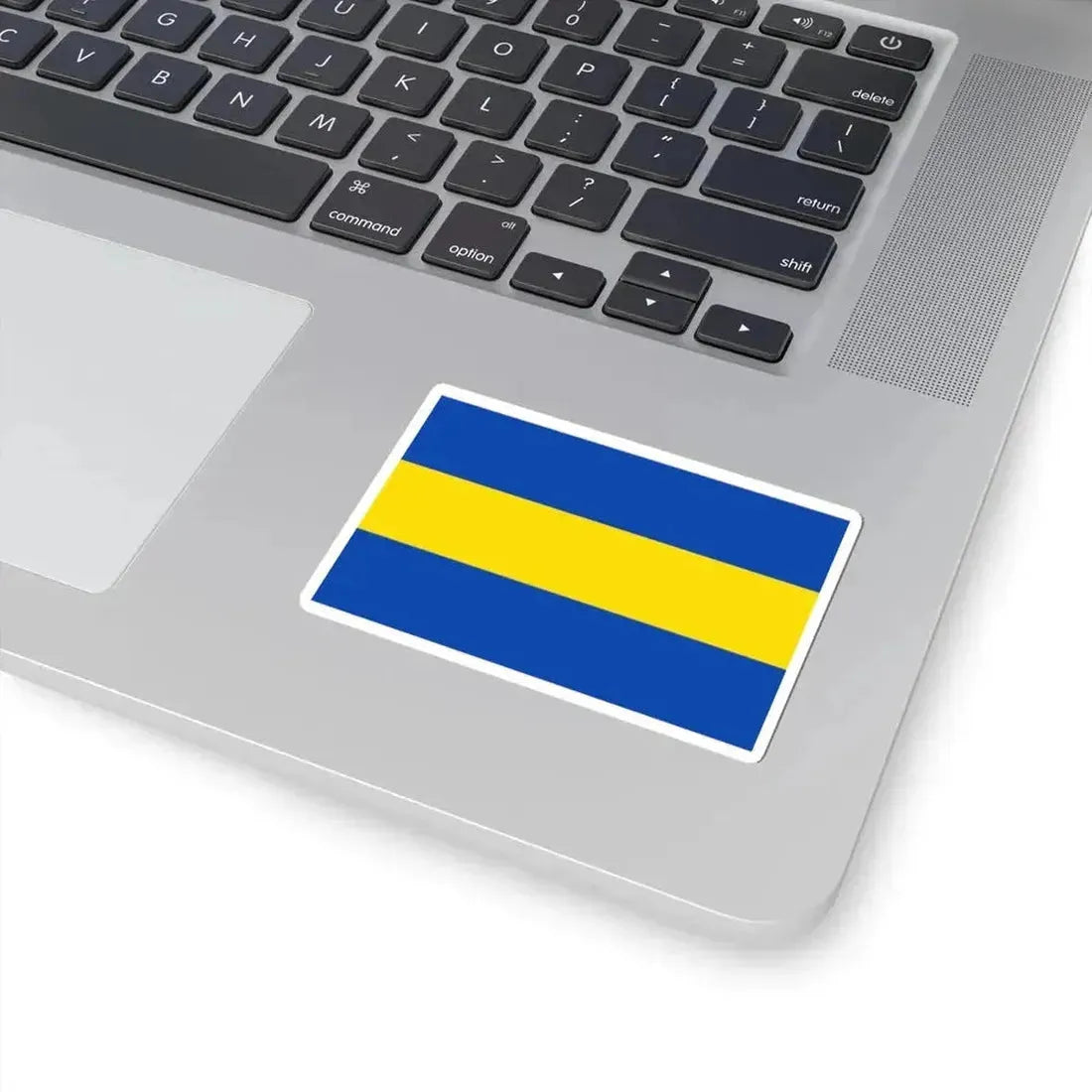 Flag of Hoegaarden Belgium (Belgium) STICKER Vinyl Kiss-Cut Decal - The Sticker Space
