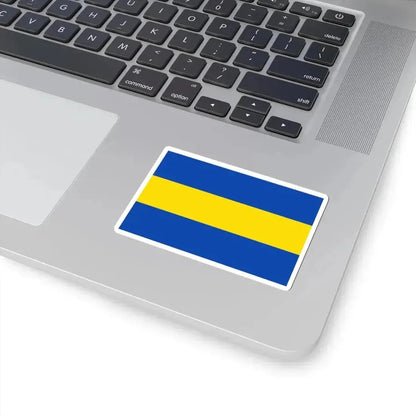 Flag of Hoegaarden Belgium (Belgium) STICKER Vinyl Kiss-Cut Decal - The Sticker Space