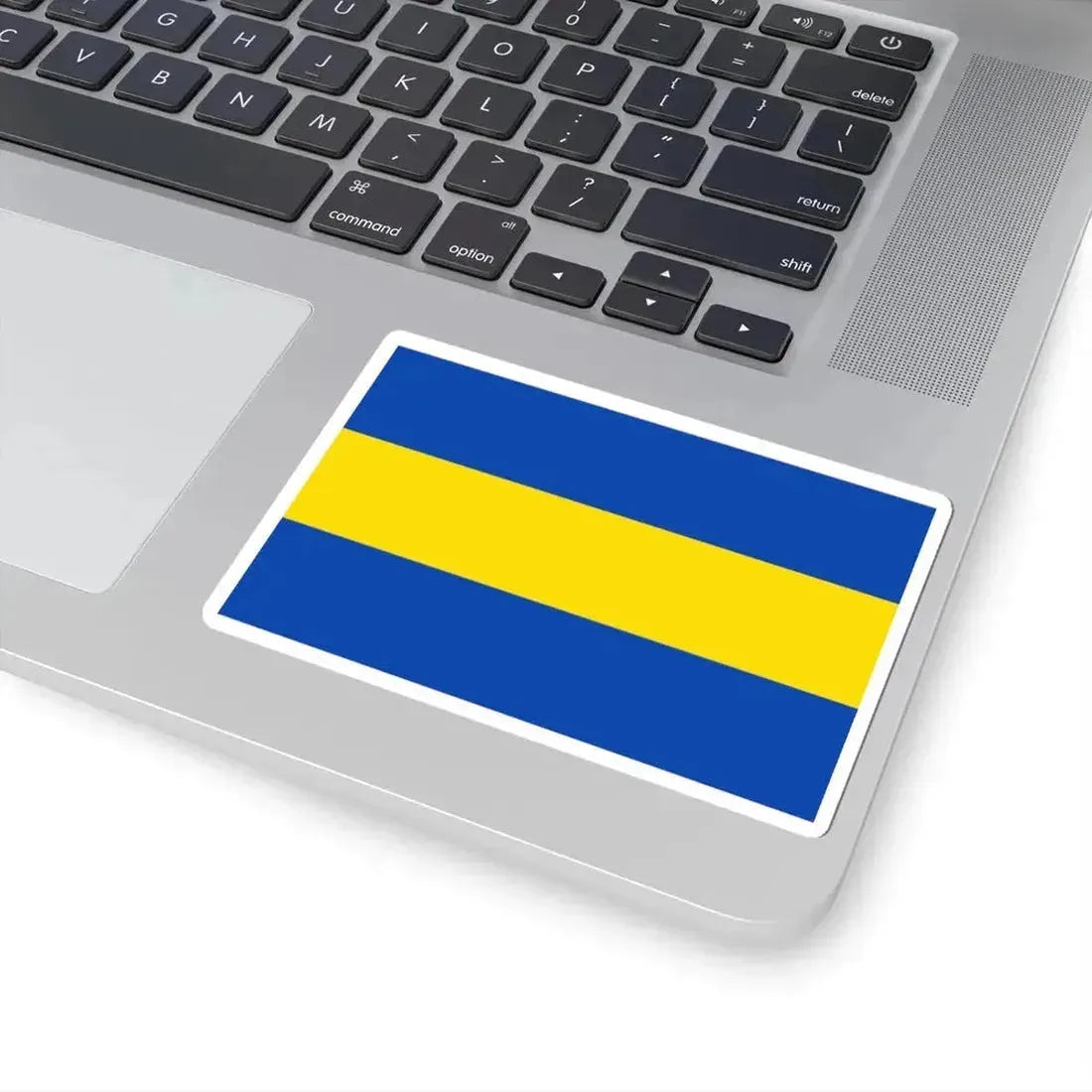 Flag of Hoegaarden Belgium (Belgium) STICKER Vinyl Kiss-Cut Decal - The Sticker Space