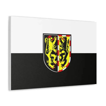Flag of Hof Germany - Canvas Wall Art - The Sticker Space