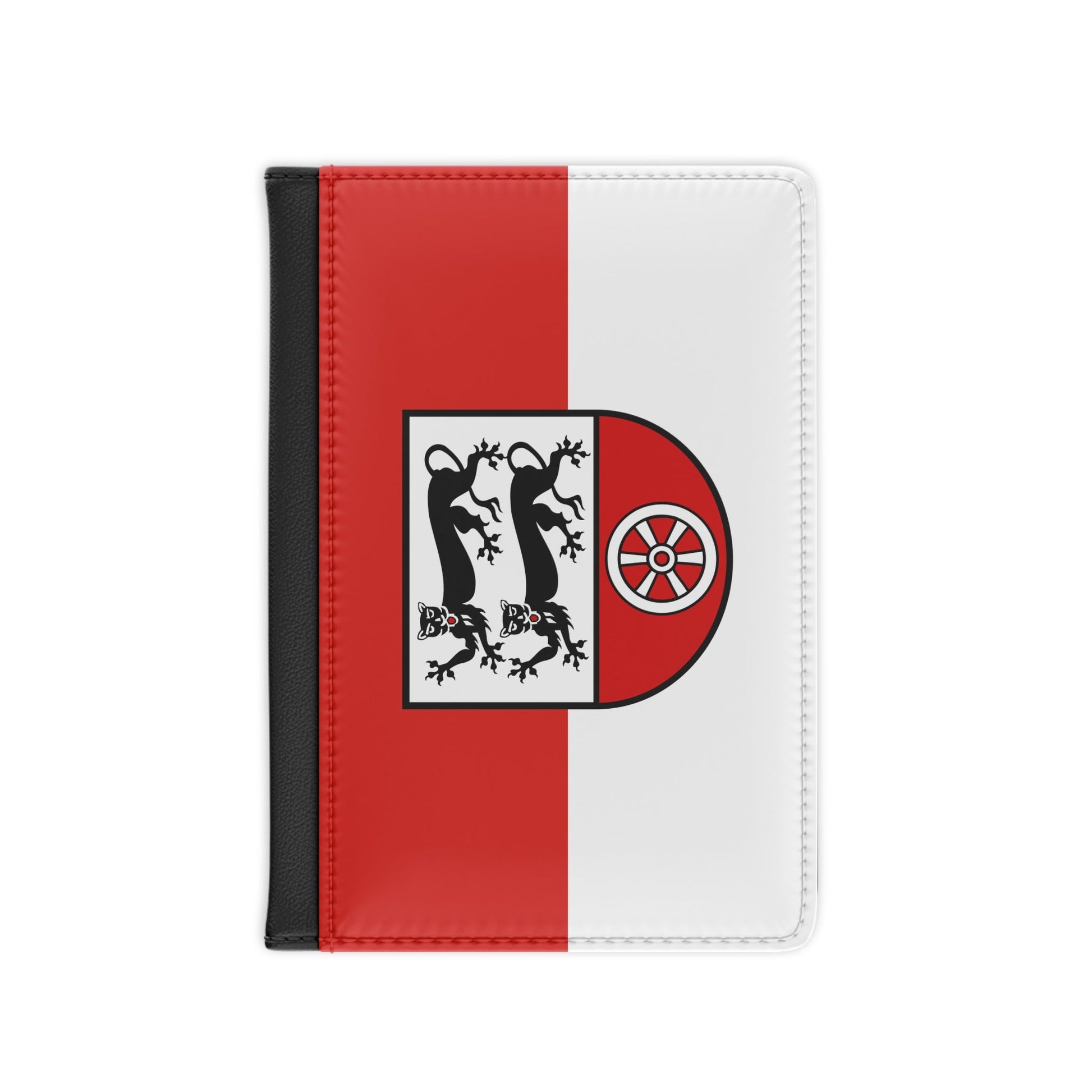 Flag of Hohenlohekreis Germany - Passport Holder-3.9" x 5.8"-The Sticker Space